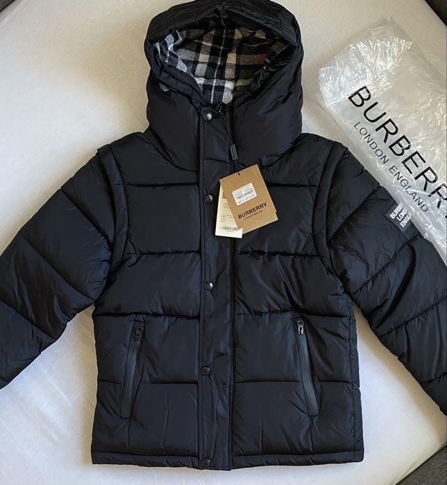 Куртка burberry London England чоловіча|чорна зимова |нова|   (М-L)