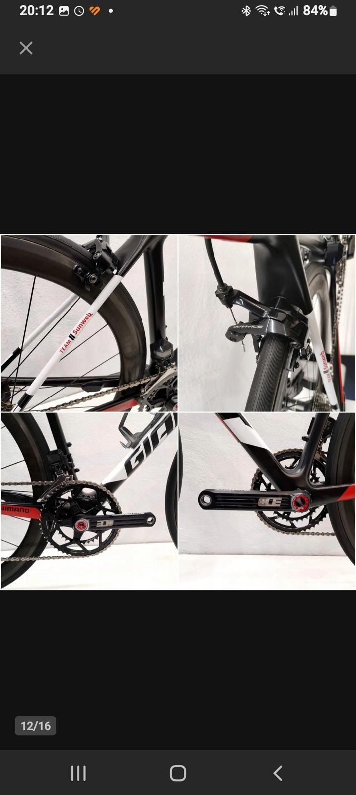 Giant SUNWEB 47, carbon 6,2 kg, Schimano DI2