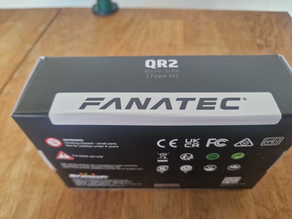 Fanatec QR2 Base-Side (Type M) - Novo, nunca usado