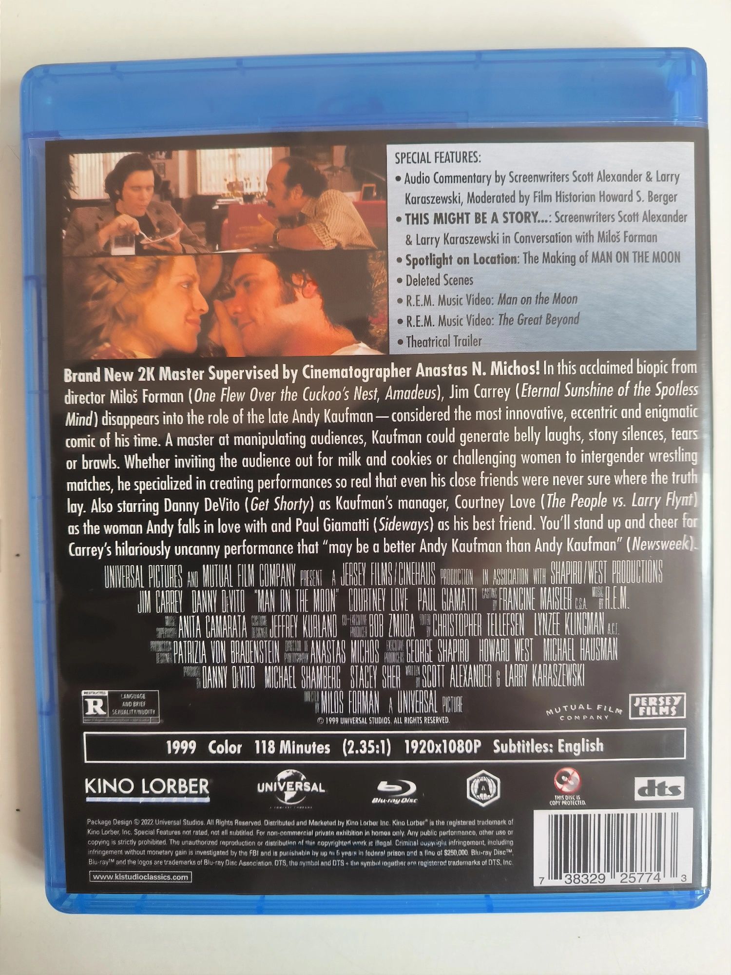 Man on the Moon -bluray -Kino Lorber -nowy
