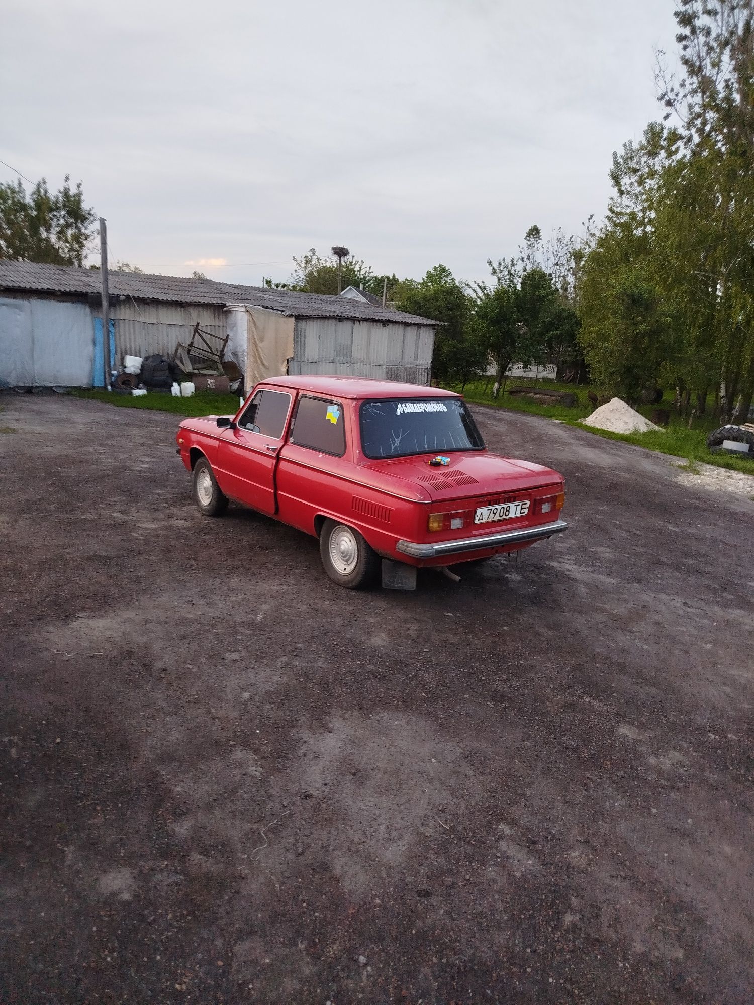Заз 968 на повному ходу