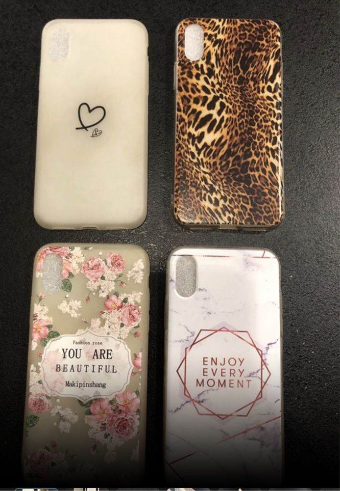 Etui, Case iPhone X 10 , 4 sztuki