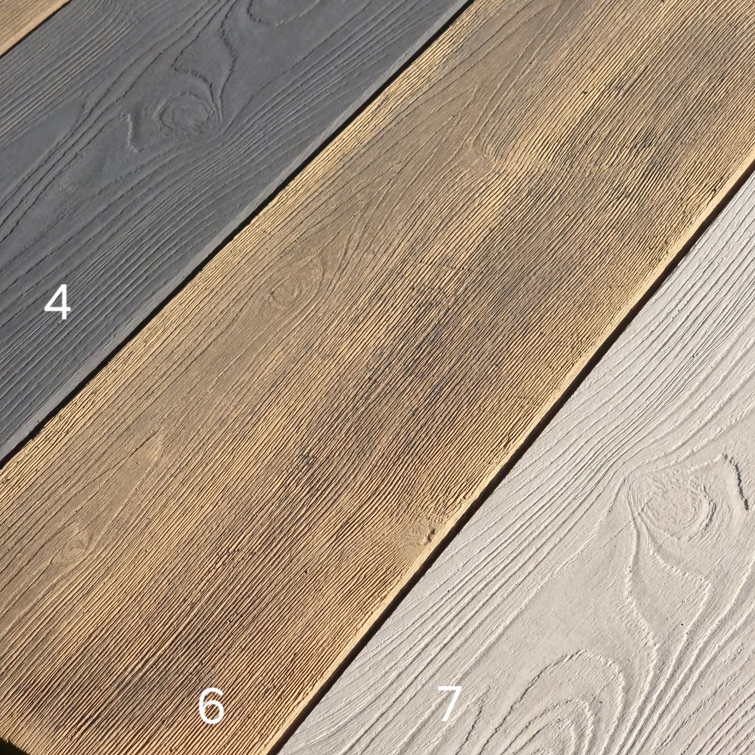 Betonowe deski Płyty tarasowe Betonowe drewno imitacja Producent