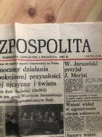 Gazeta PRL Rzeczpospolita 1983