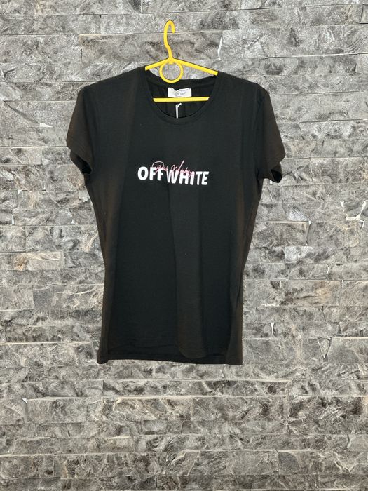 Czarna koszulka Off-White