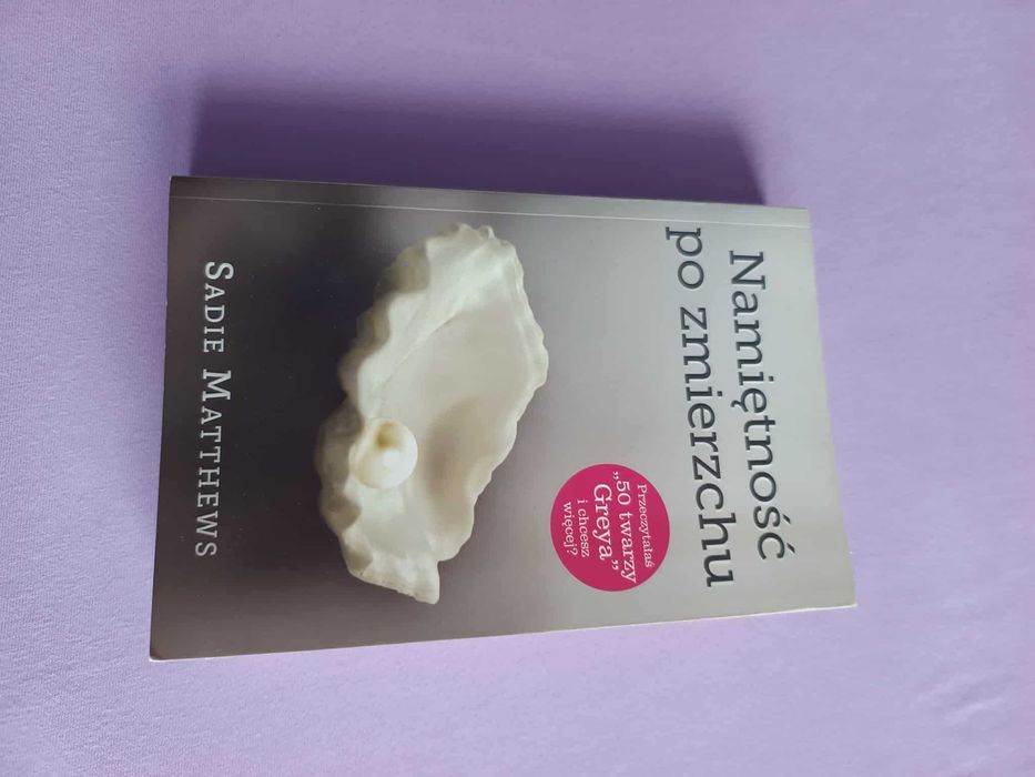 Książka pt. "Namiętność po zmierzchu"