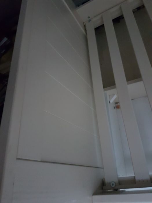 DREWNIANE Łóżko pinio  blanco