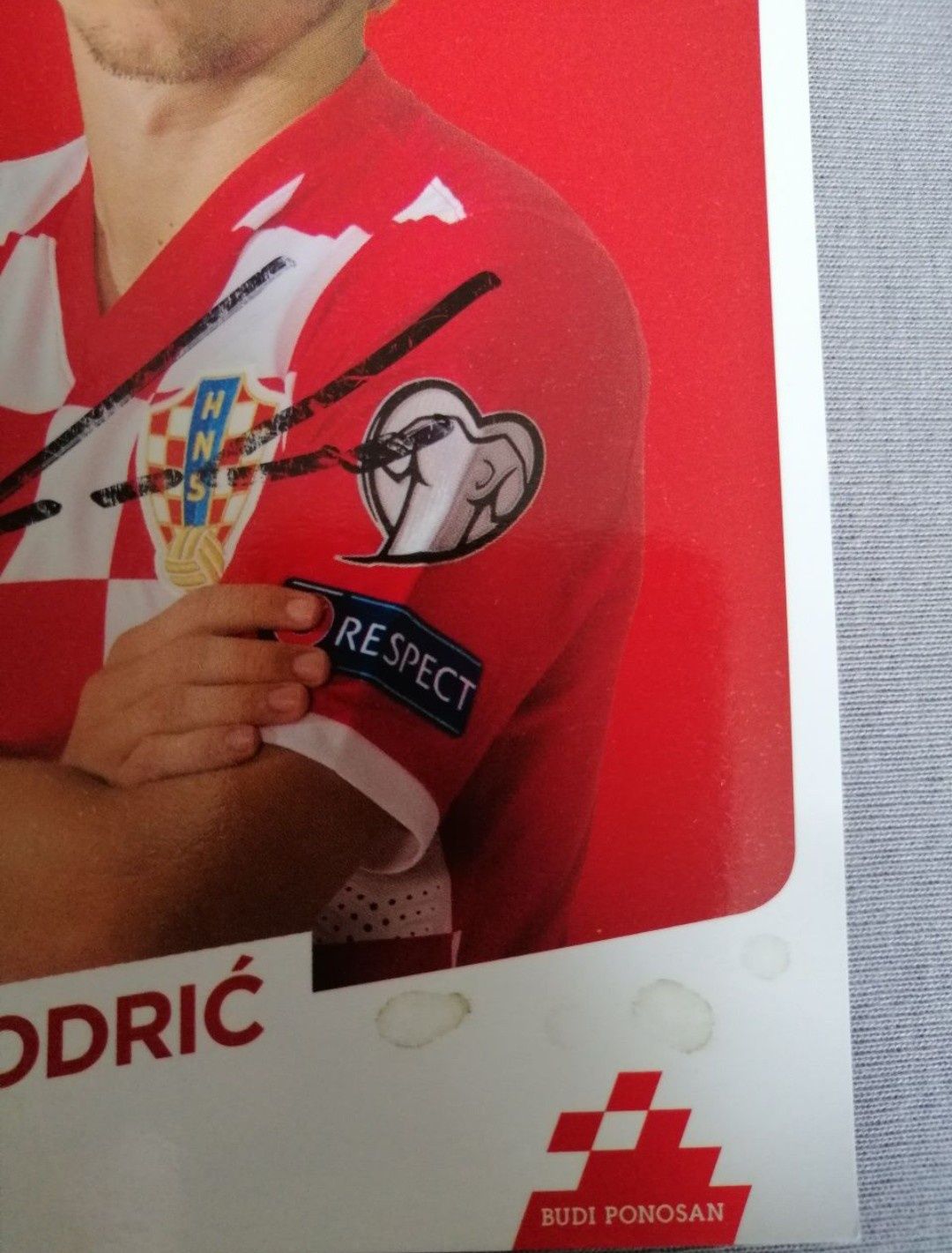 Luka Modrić autograf !