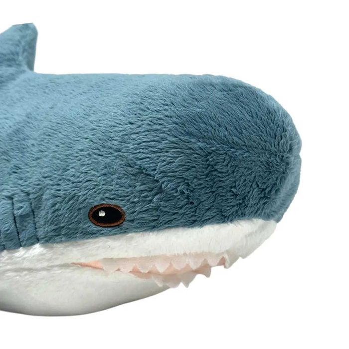 Игрушка Акула 100 см IKEA детская плюшевая мягкая игрушка ИКЕА