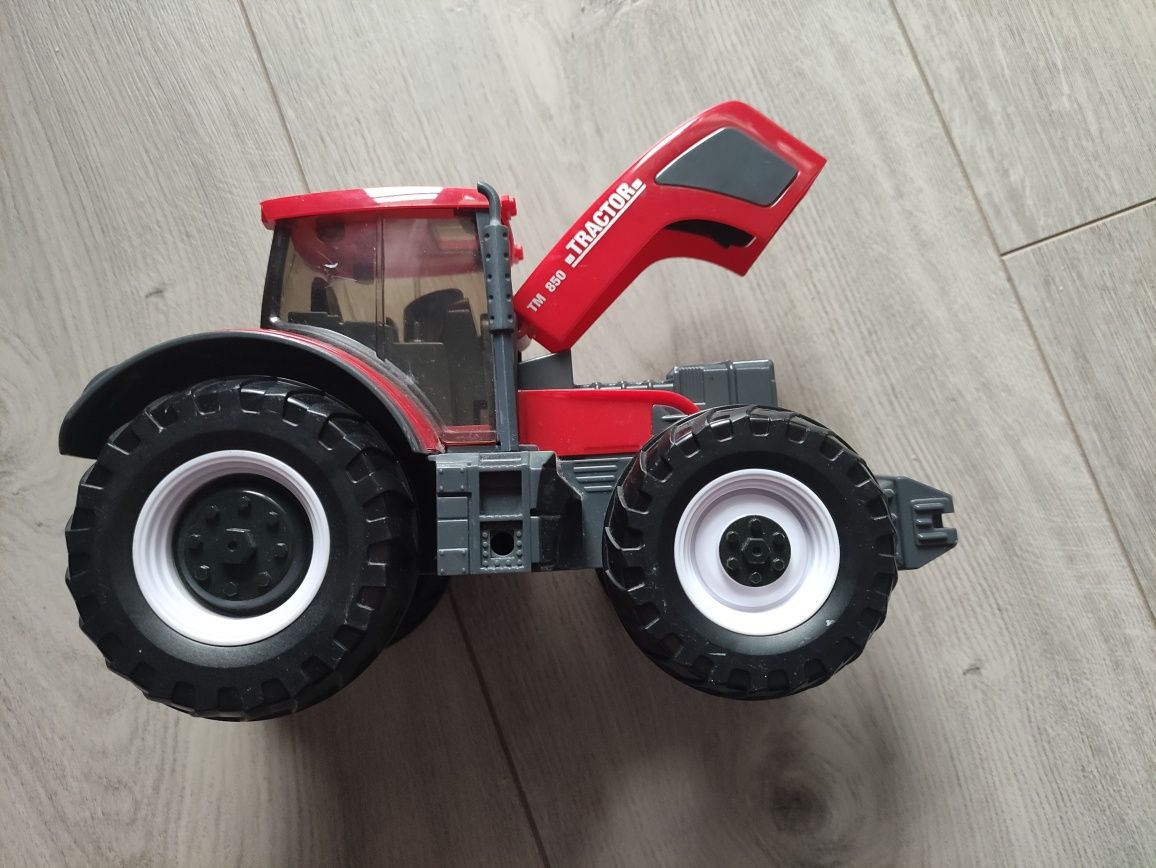 Czerwony traktor, Traktor Gigant, 1:16, Traktor dla chłopca, Teama
