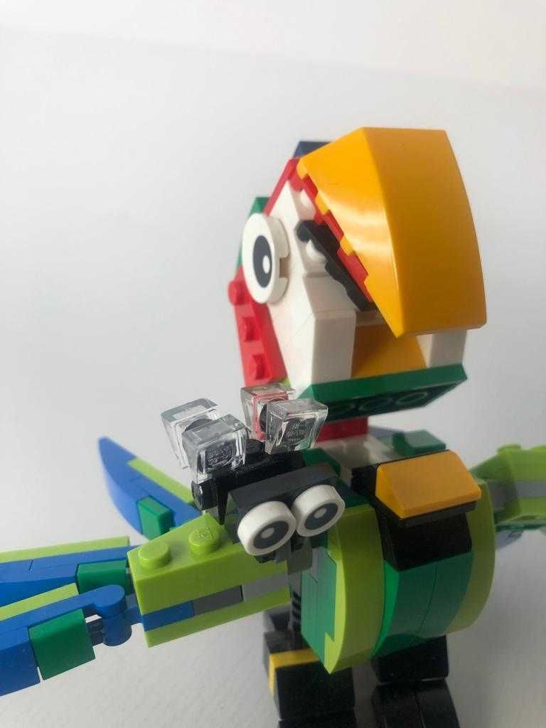 Lego 31031 papuga zwierzęta