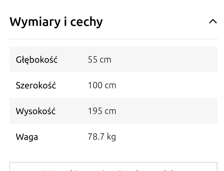 Szafa dwudrzwiowa Kassel brw