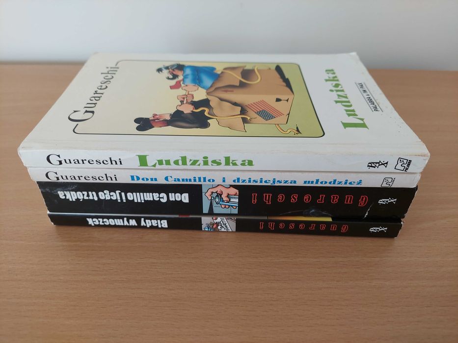 Guareschi Don Camillo zestaw 4 książek