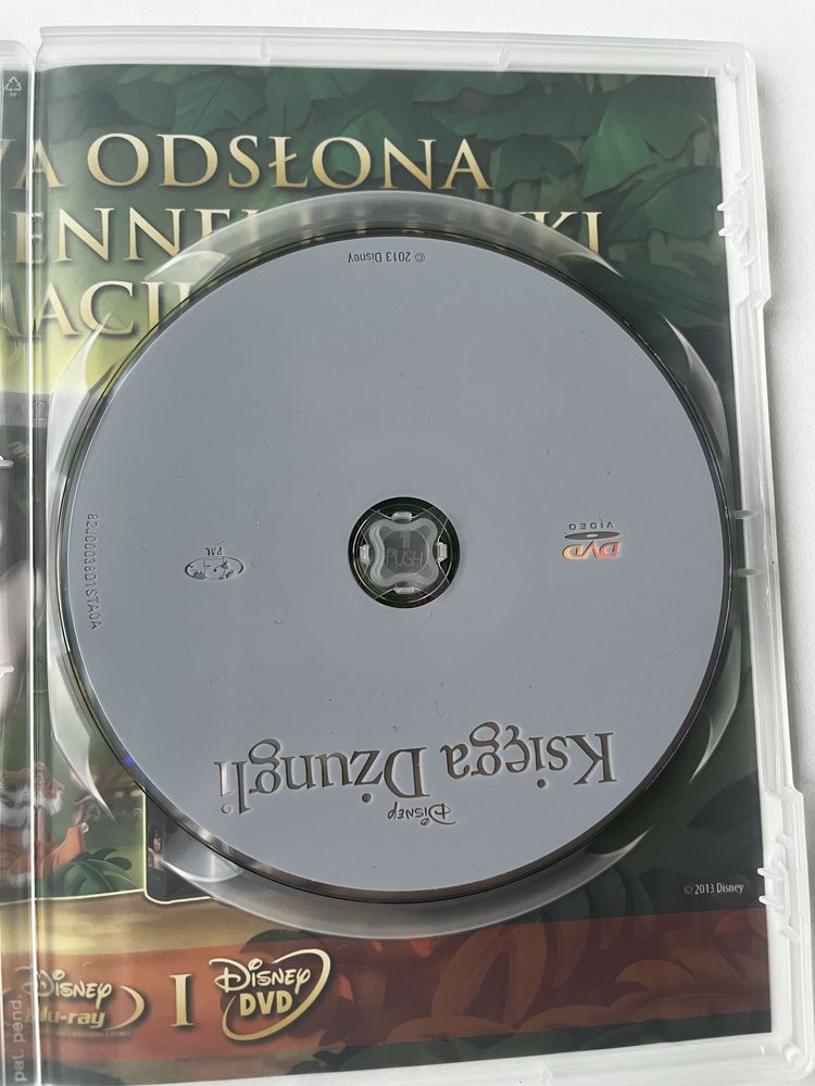 Księga dżungli Disney DVD Ze Skarbca Disneya