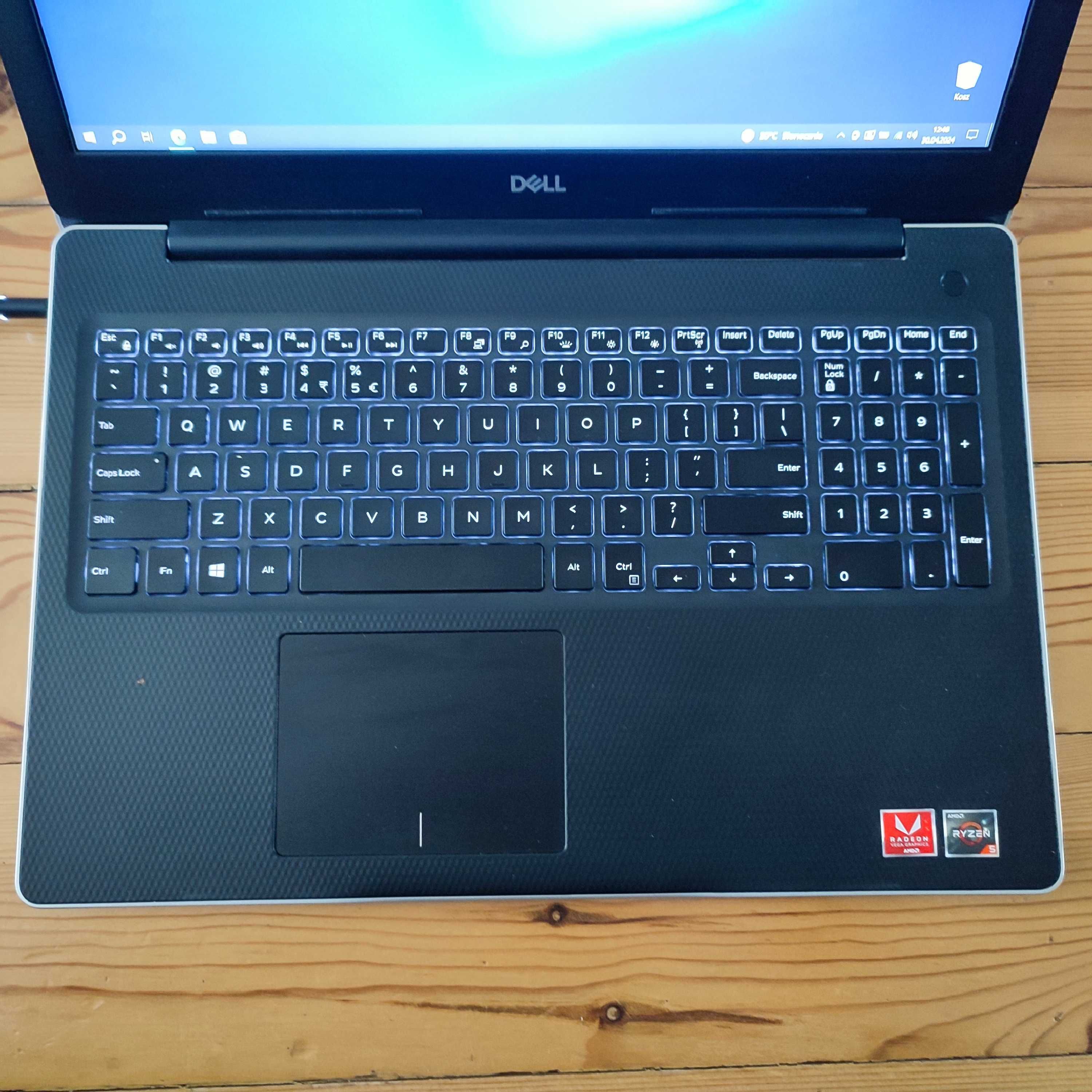 Dell Inspiron 3585 Ryzen 5-2500U/8GB/256/Win10 podswietlana klawiatura