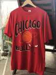 Czerwona koszulka Chicago Bulls vintage