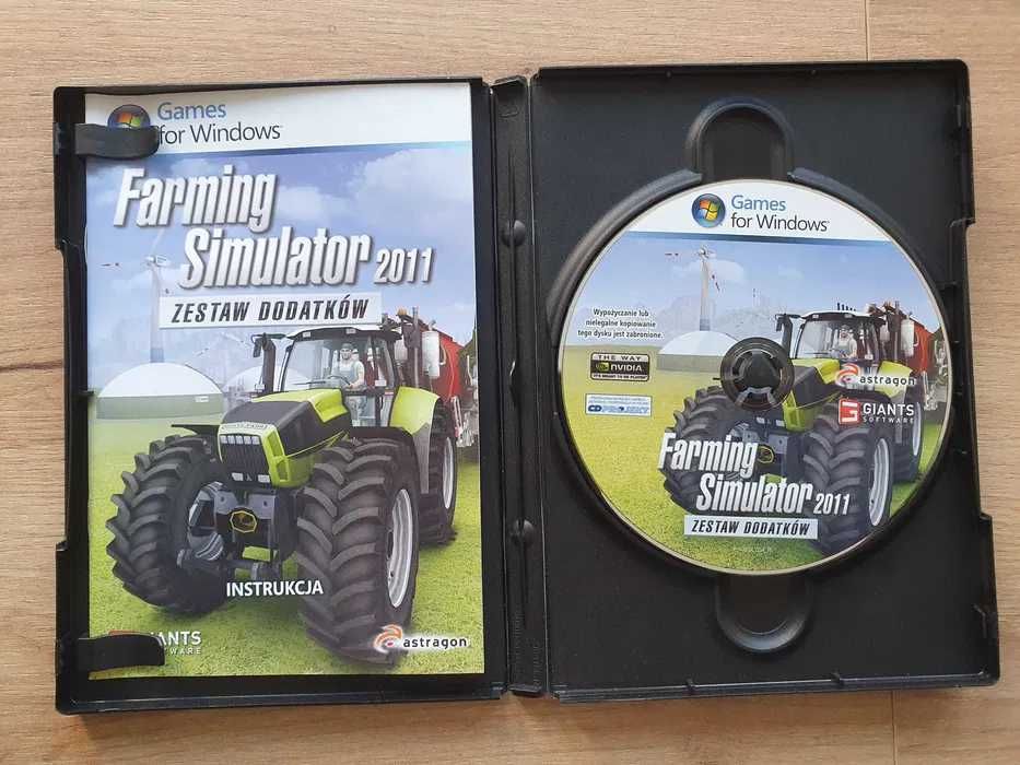 Gra Symulator Farmy 2011 + Zestaw dodatków [PC]