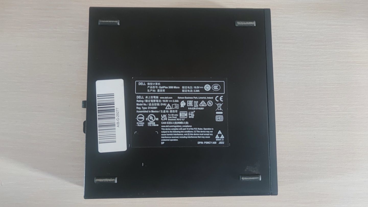 Міні ПК Dell Optiplex 3090 I5-10500t 16GB, 256GB NVMe