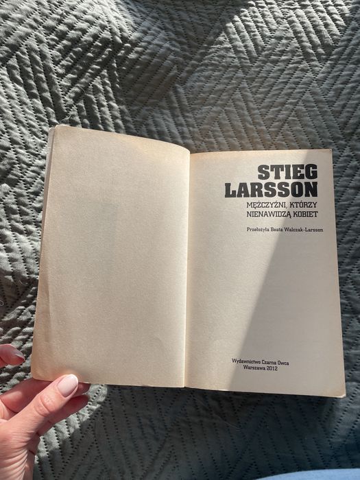 Stieg Larsson Mężczyźni Którzy nienawidzą kobiet
