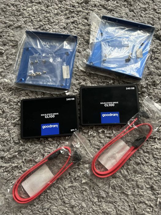 SSD диск GOODRAM CL100 GEN.2 / GEN.3 на 240 GB