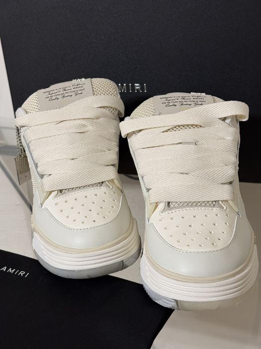 AMIRI Skel Top Low White – преміальні кросівки