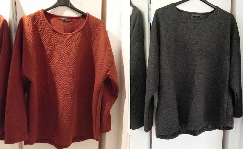 Bluzy Swetry Damskie Plus Size XXL Komplet