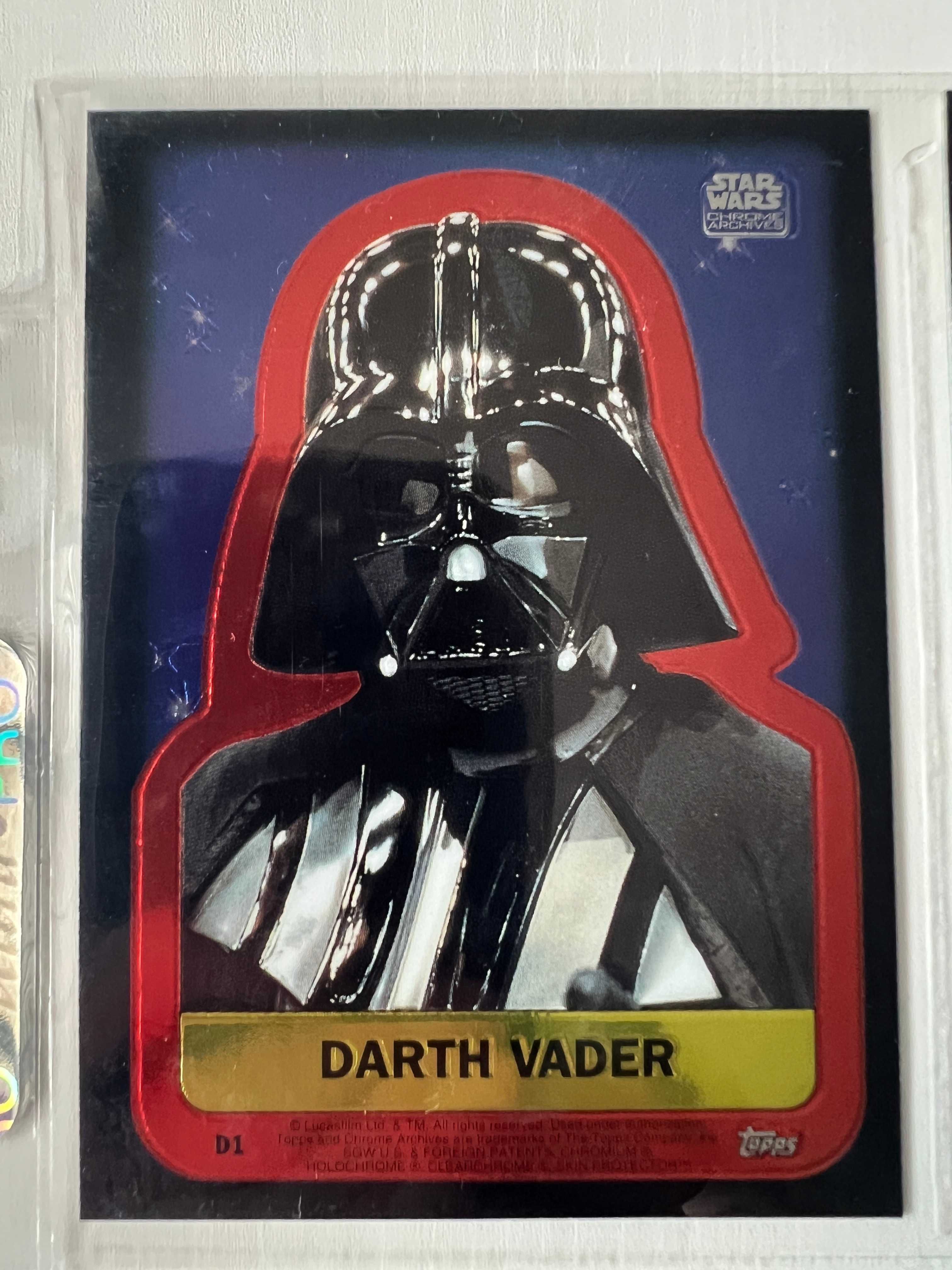 Topps Star Wars Chrome Archives insert card D1