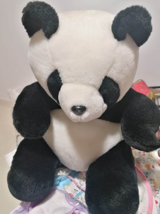 Peluches: Pato,  Panda e Coelho Criança