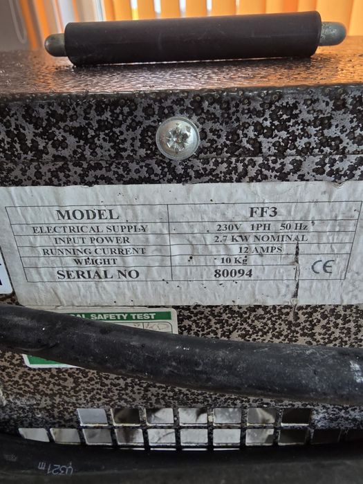Nagrzewnica elektryczna Fire flo ff3  3KW gwarancja!!! F-VAT