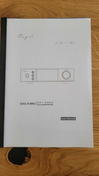 Cayin IDAC-6 MK2 - Hybrydowy DAC