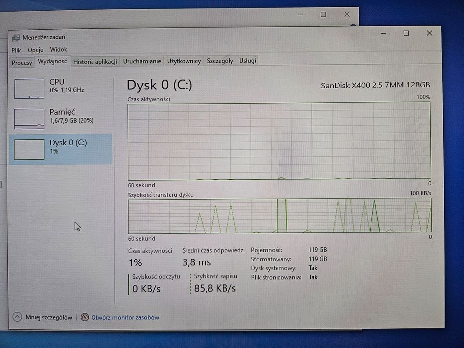 PC Komputer Stacjonarny Dell OptiPlex 3050 intel i5 3.4GHz 7gen/8GBram