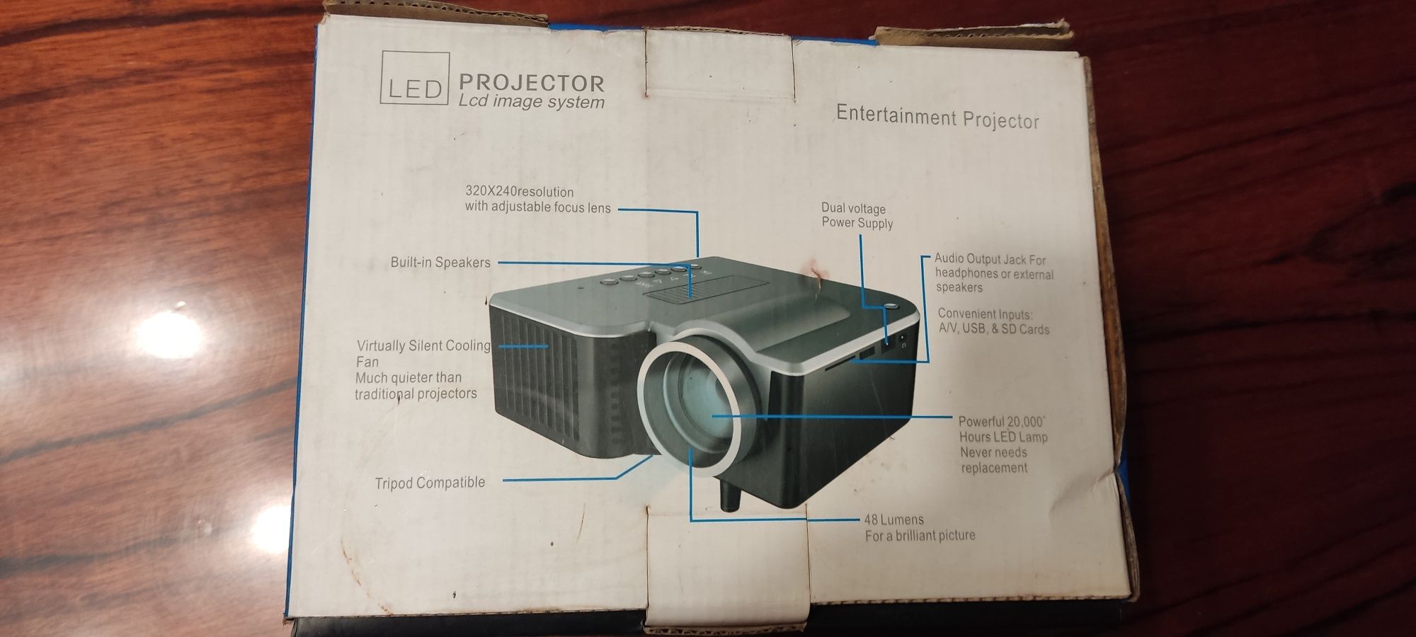 Projektor LED LCD image system