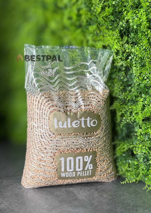 PELLET Luletto najwyższa jakość 100% sosna Najlepszy z najlepszych