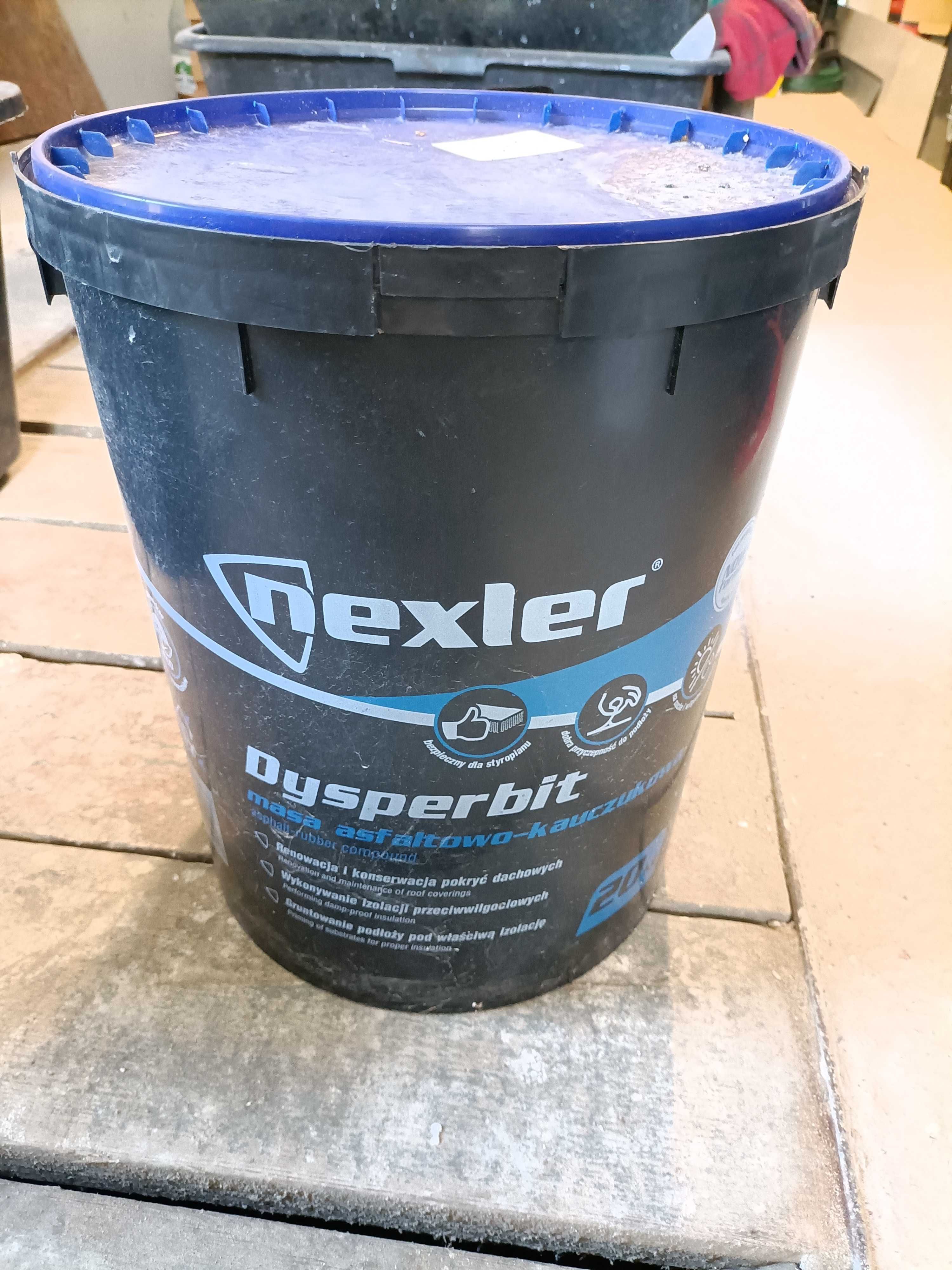 Nexler Masa Asfaltowo-Kauczukowa Dysperbit 20kg