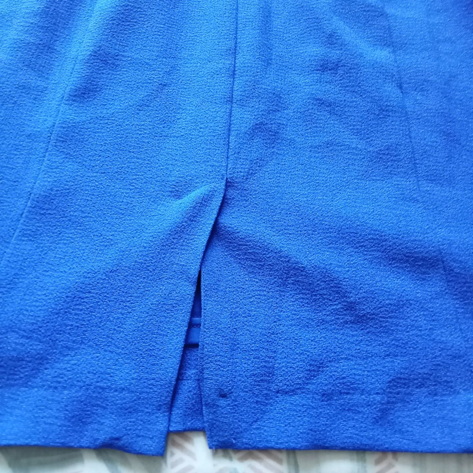 Sukienka chabrowa midi H&M 42