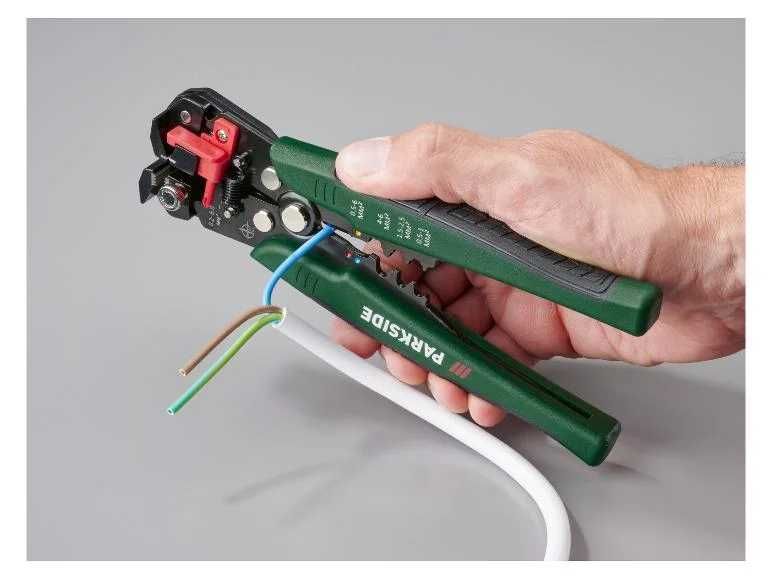 Кліщі для обтиску Parkside PCZS 231 C2 / Стрипер для електрика