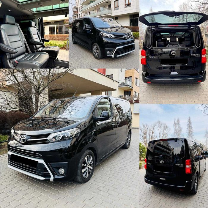 Transport, Przewóz osób, Toyota ProAce VIP, Faktura VAT