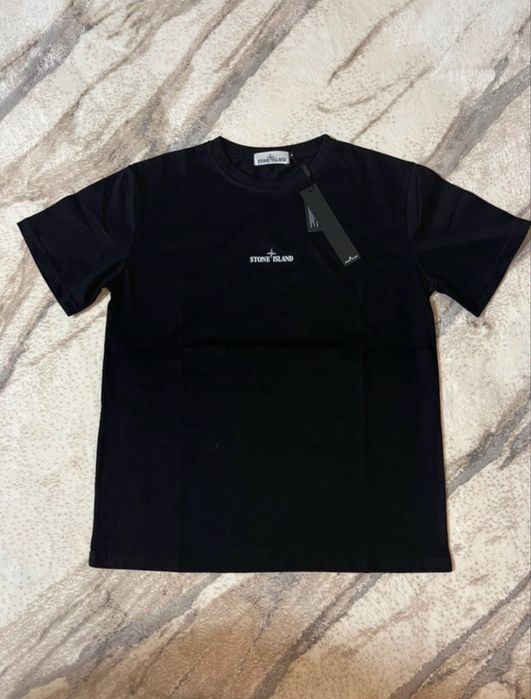 T shirt Stone Island Preta