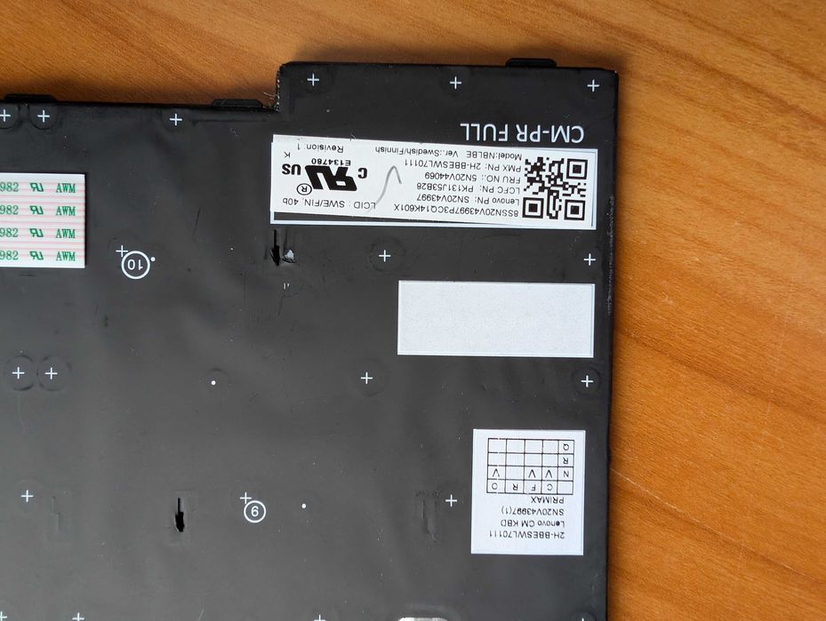 Клавіатура Thinkpad t14 gen 1