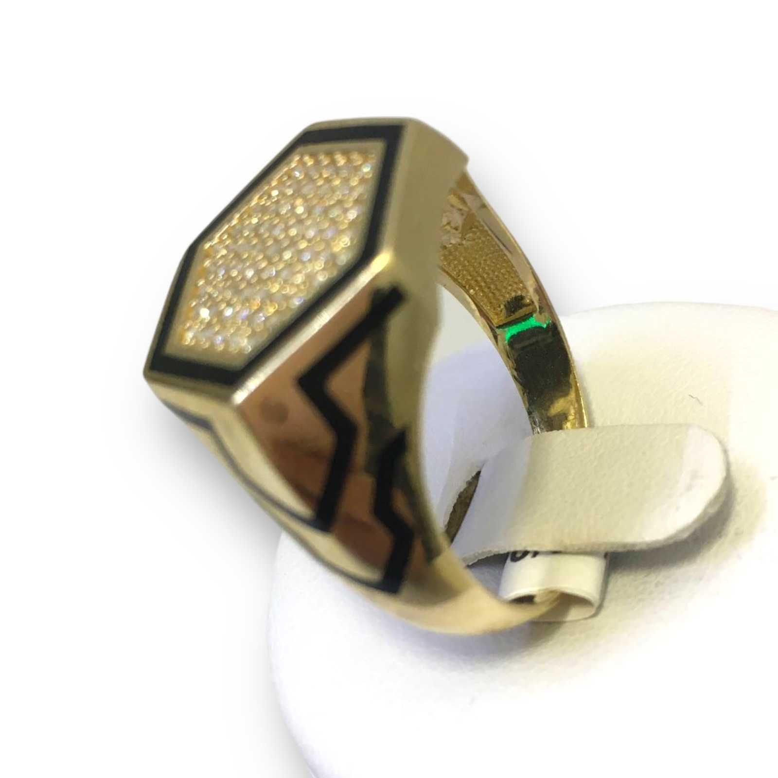 Złoty pierścionek próba 585 rozmiar 25