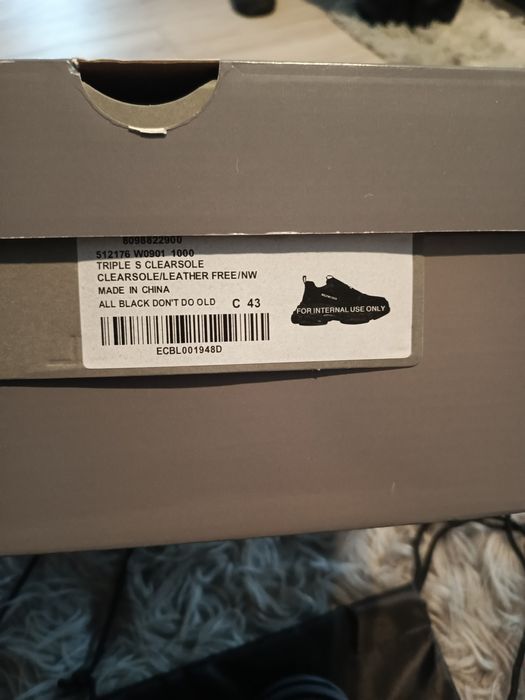 Buty balenciaga triple s