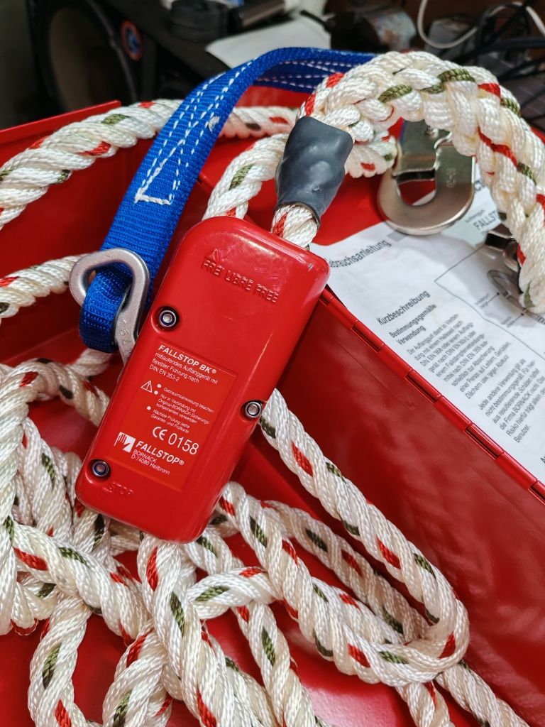 Szelki bezpieczeństwa uprząż Bornack fallstop pr2