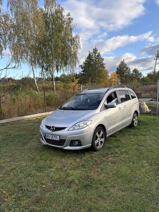 Sprzedam Mazda 5  7-osobowa uszkodzona w gazie