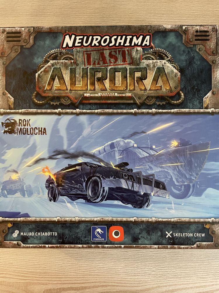 Neuroshima Last Aurora +  Przebudzenie Molocha+mata+koszulki premiu