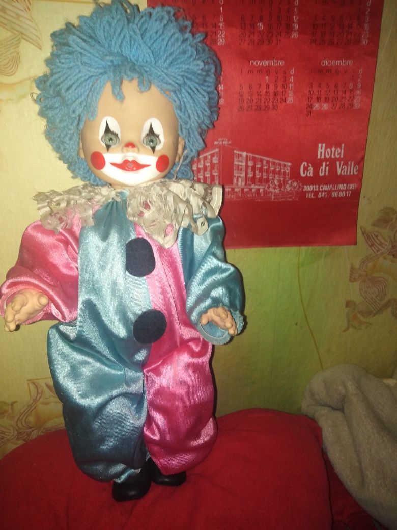 Кукла лялька пупс Паола Рейна клоун игрушка фирменная винтажная  ссср