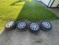 Koła alufelgi 5x112 16” VW, opony zimowe