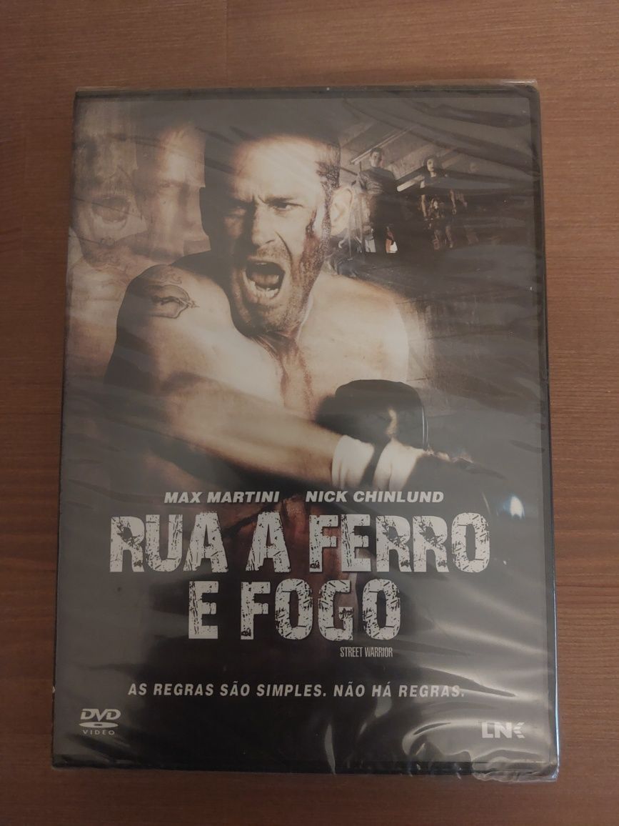 DVD NOVO e SELADO " Rua a Ferro e Fogo " 2008