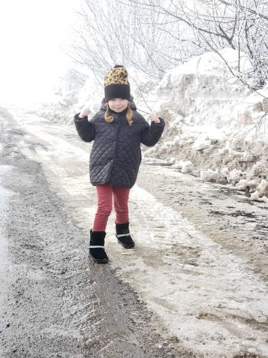 Куртка Zara, двостороння, для дівчинки 116р