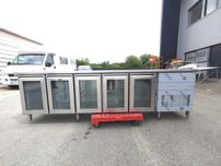 Bancada refrigerada com portas de vidro - Recondicionada