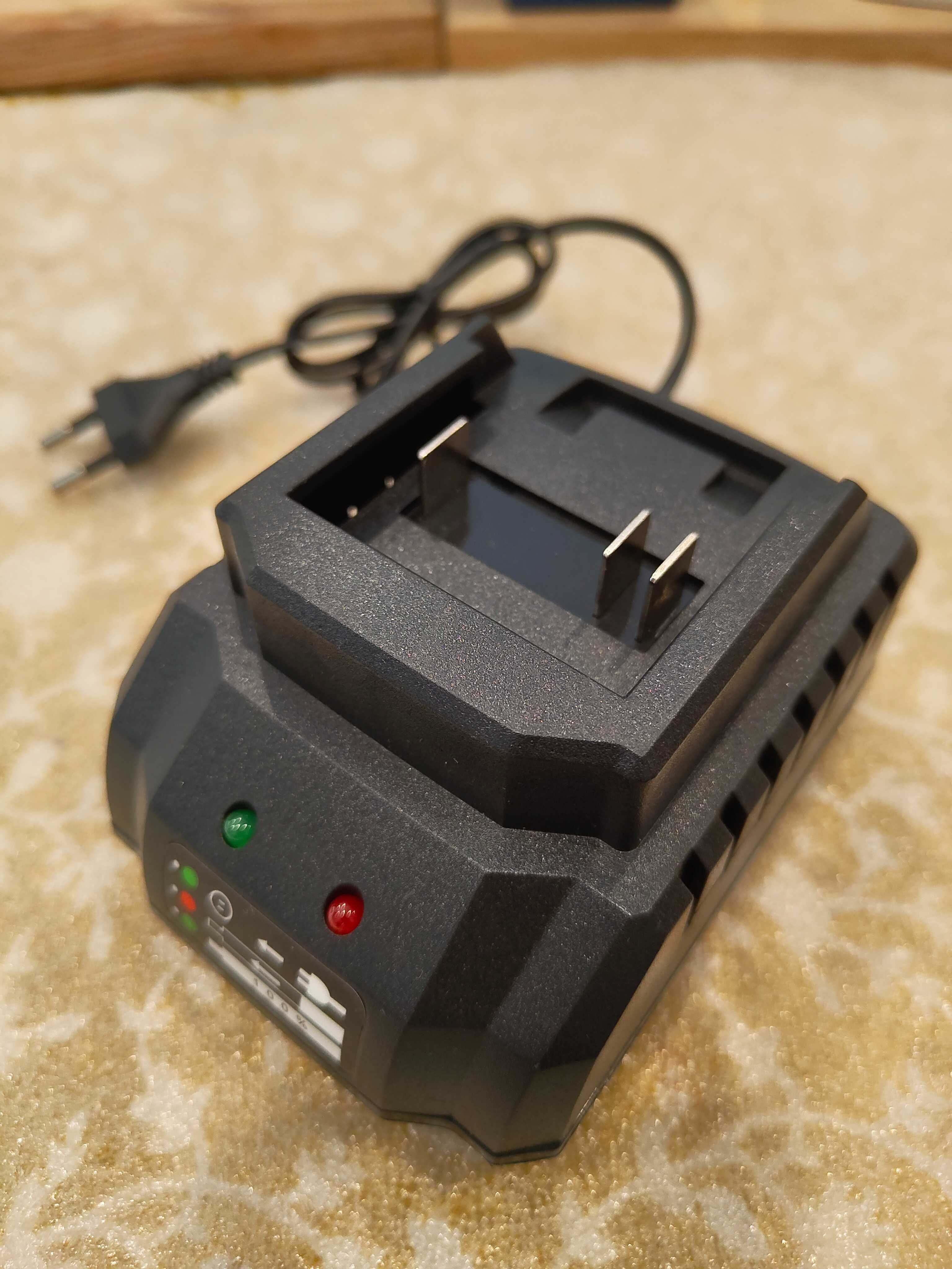 Carregador 18V-21V para ferramentas a bateria, novo